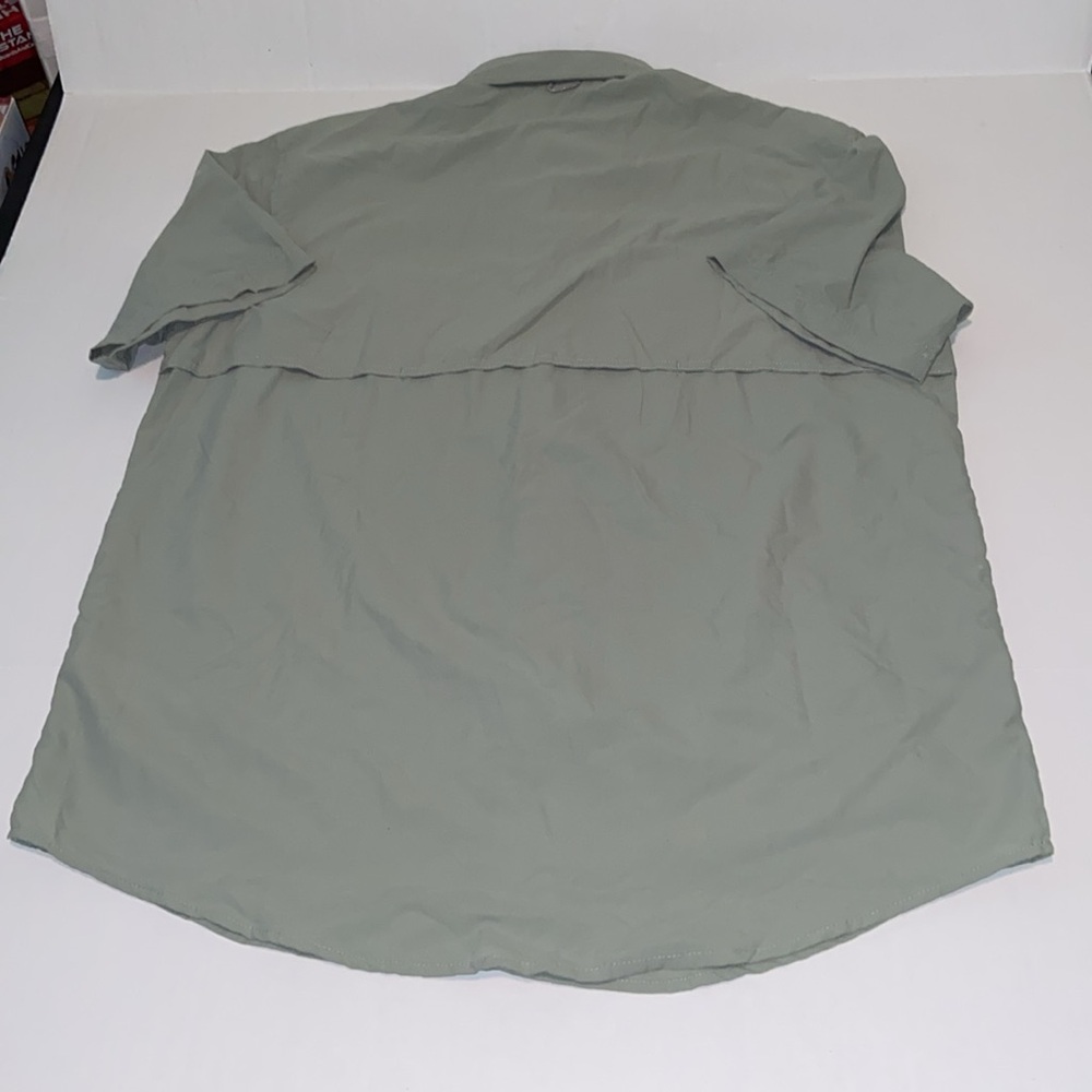 World Wide Sportsman New Men’s Large Short Sleeve Button Up Fishing Shirt - Picture 2 of 6
